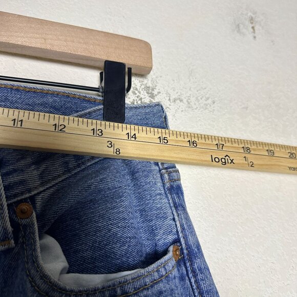 TERRIFIED CREATURE Custom Made DiY Patchwork Women 30 Denim Jean Pant Button Fly - Picture 6 of 16